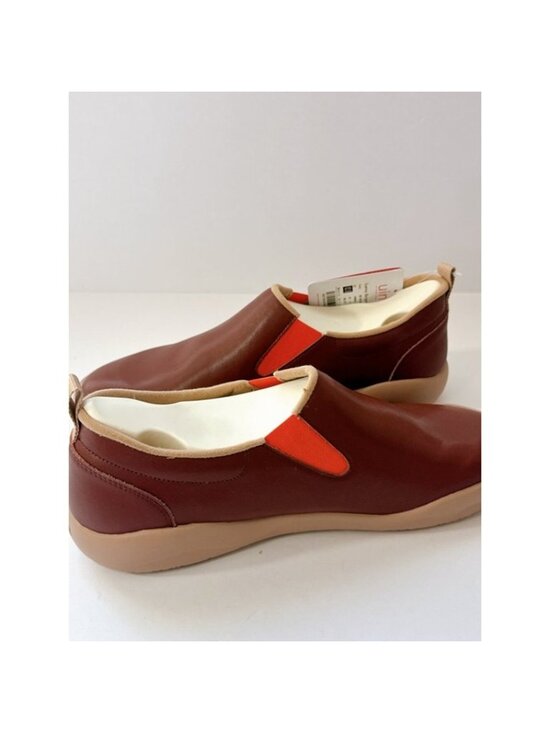 Men\'s Size 12.5 UIN Cuenca Burgundy Slip On Shoes Leather Comfort main image 6